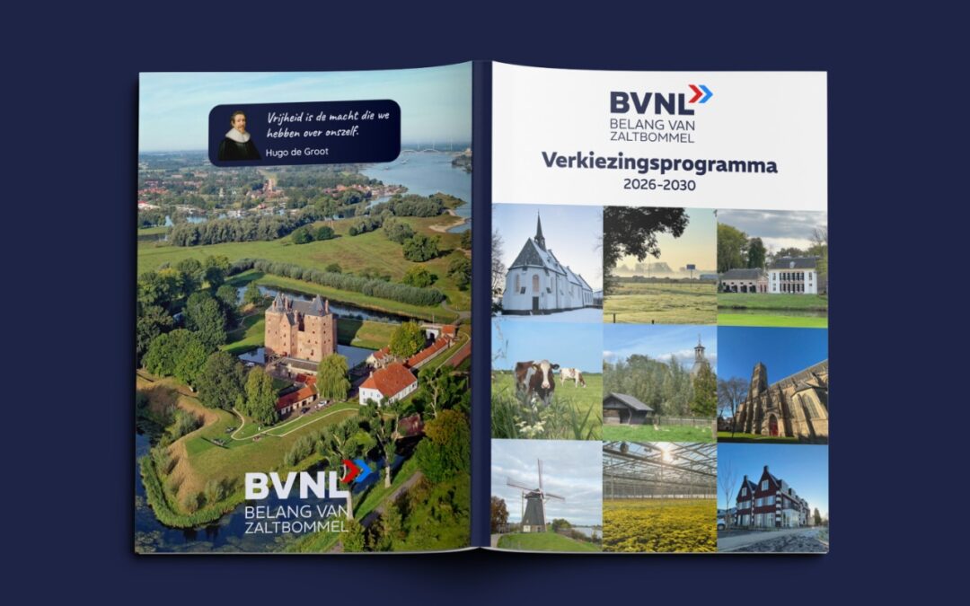 Ons verkiezingsprogramma is nu te lezen